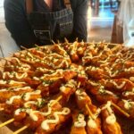 surtido de pinchos calientes